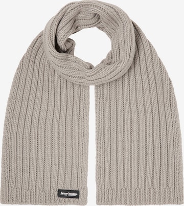 BRUNO BANANI Scarf 'BYERS' in Grey: front