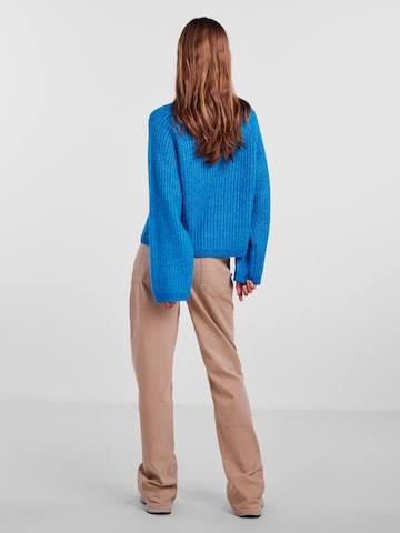 PIECES Pullover 'NELL' in Blau