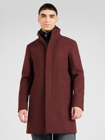 Matinique Regular fit Ανοιξιάτικο και φθινοπωρινό παλτό 'Harvey' σε λιλά: μπροστά