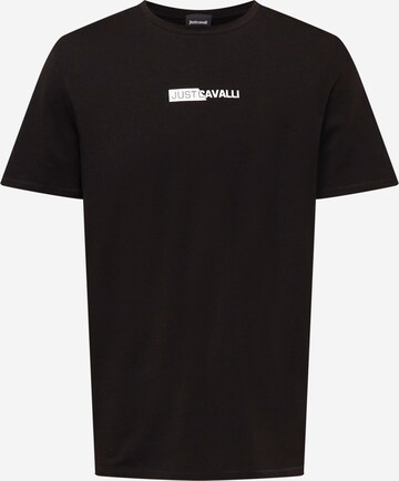 Just Cavalli Shirt 'QUEENS' in Black: front