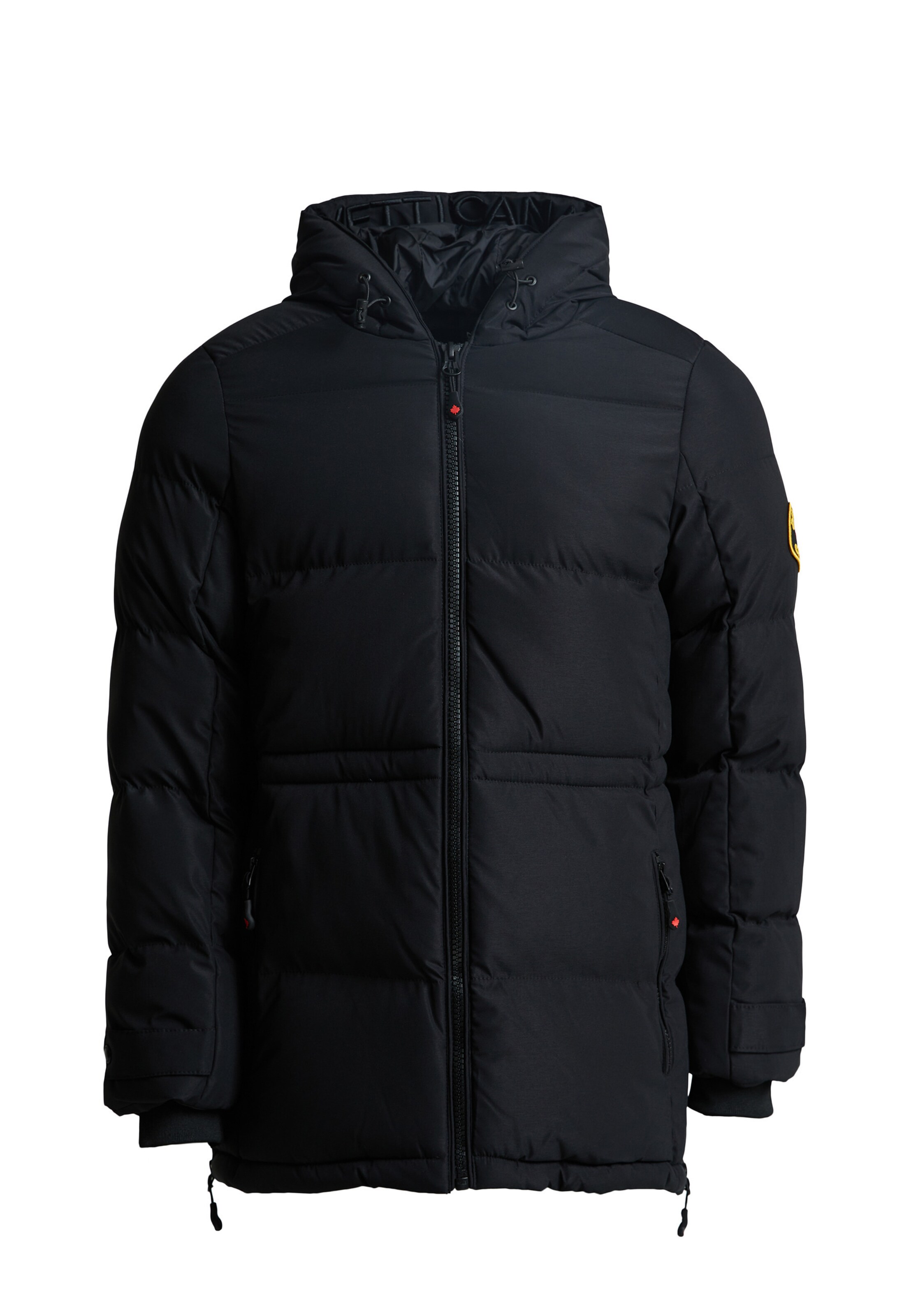 Zavetti Canada Winter coat 'Remila' in Black: front