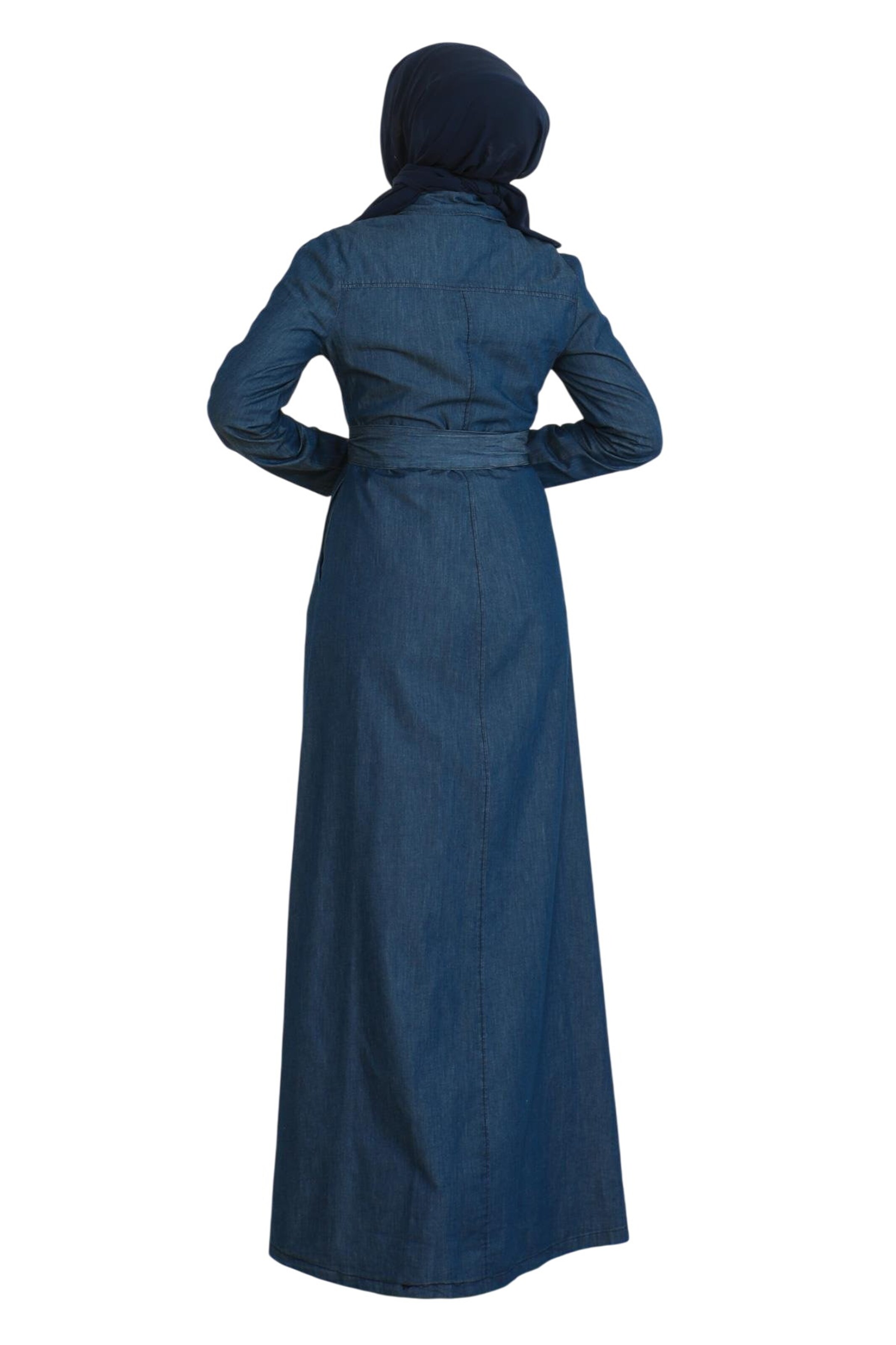 MODAMIHRAM Kleid in Blau