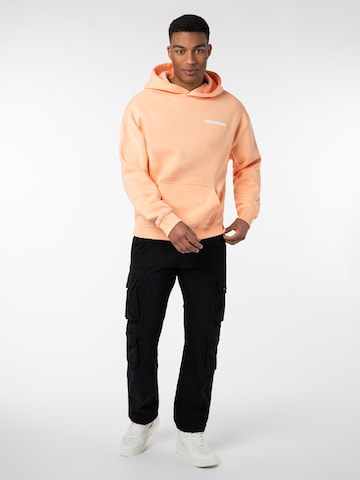 Sublevel Sweatshirt 'Worldwide' in Oranje