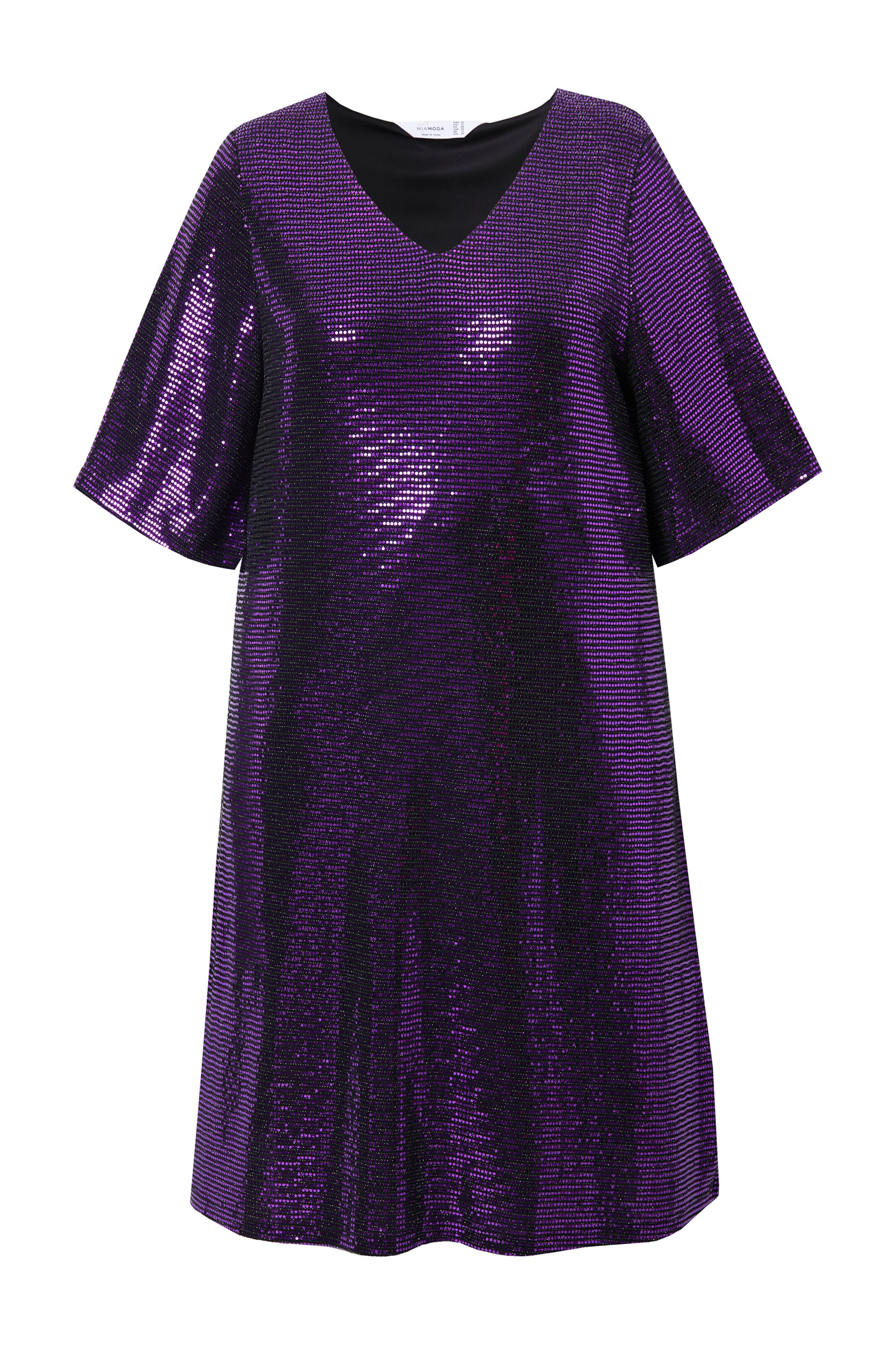 MIAMODA Evening dress in Purple: front
