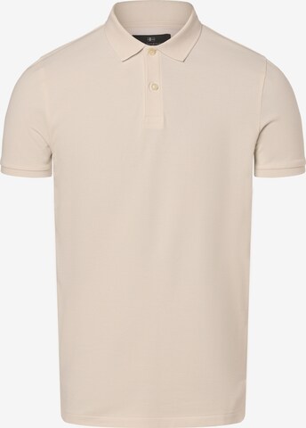 T-Shirt Nils Sundström en beige : devant