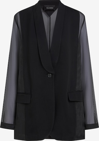 juoda Karl Lagerfeld Švarkas: priekis