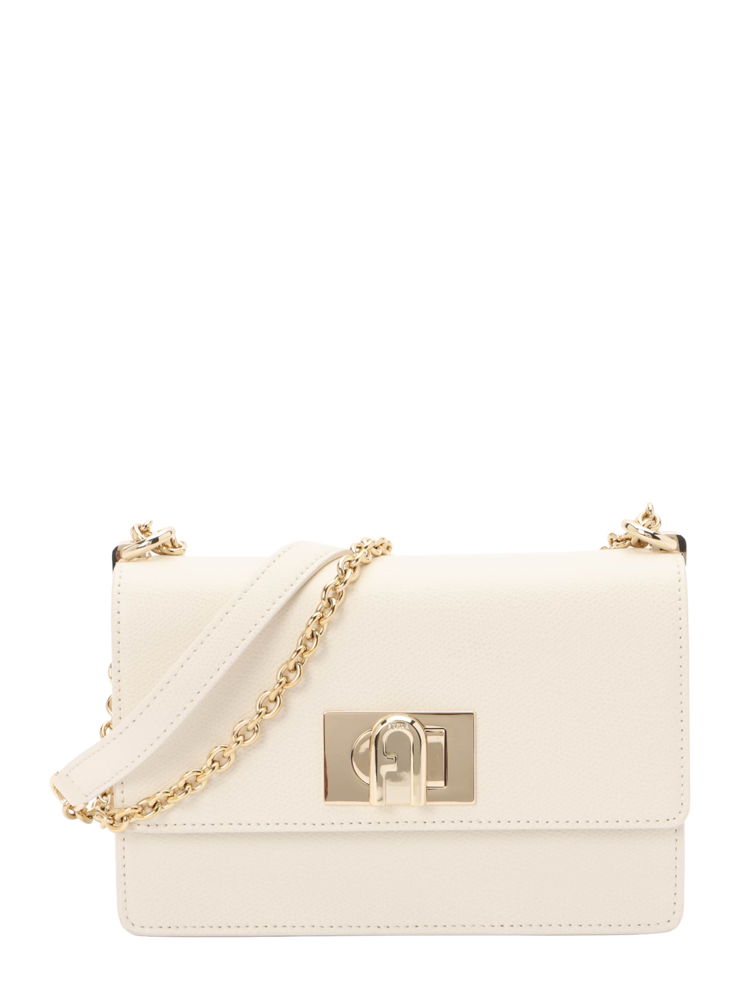FURLA Skuldertaske '1927' i beige: forside