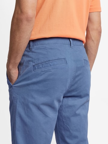 Regular Pantalon chino Nils Sundström en bleu