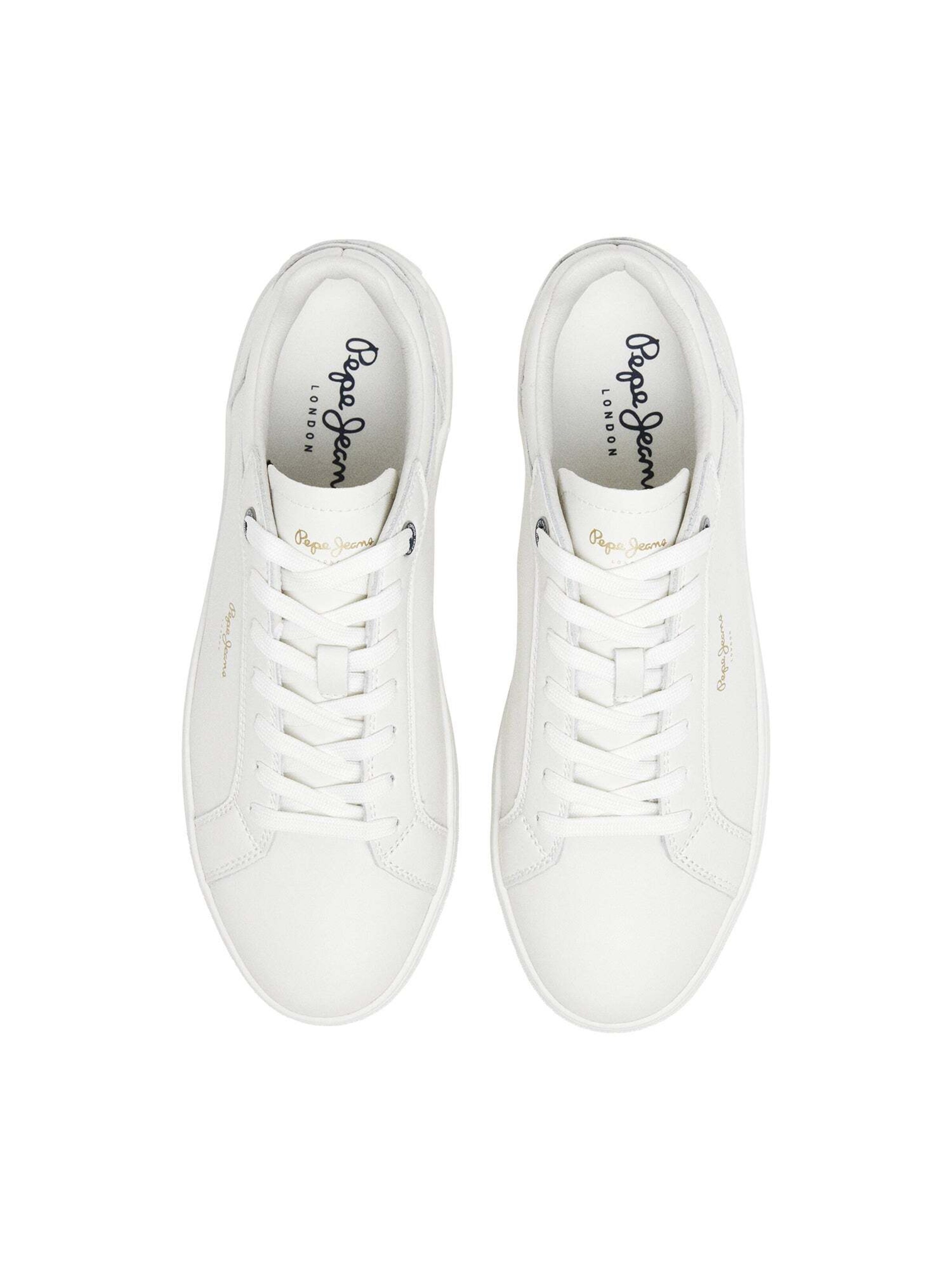 Pepe Jeans Platform trainers 'Camden Edition' in White