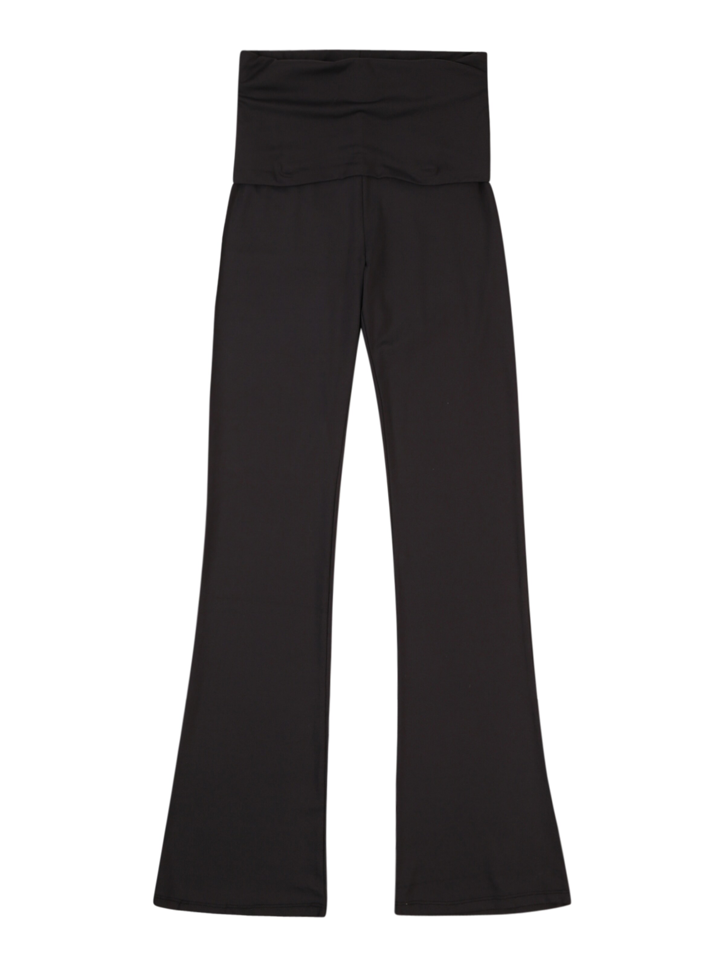 Evazați Pantaloni 'KOGEa' de la ONLY GIRLS pe negru: față