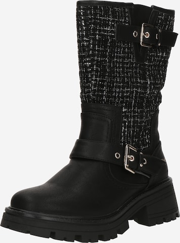 Bottes MUSTANG en noir : devant