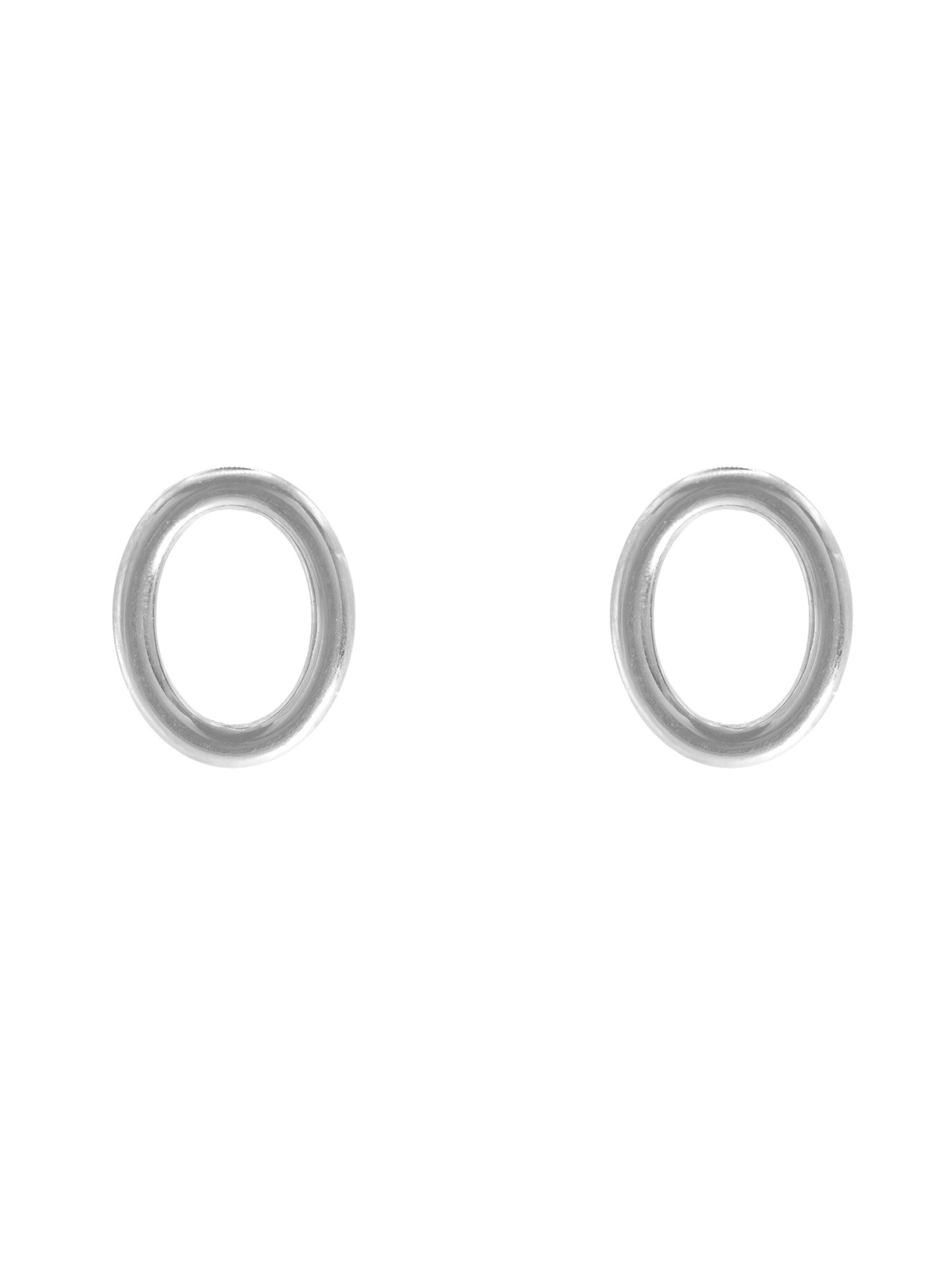 Boucles d'oreilles 'Sulla' Heideman en argent : devant