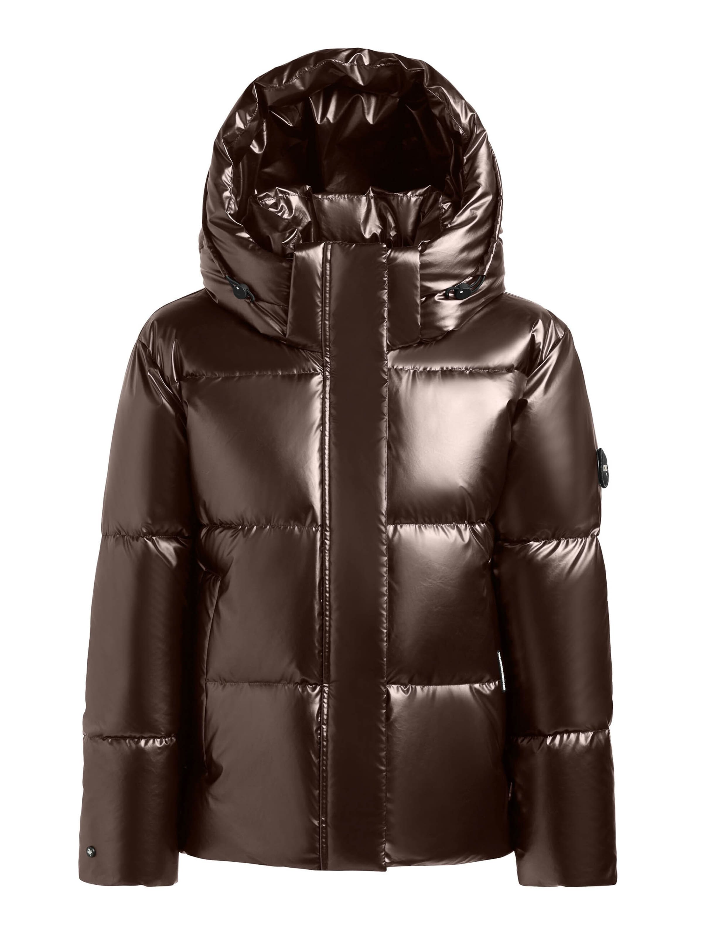 khujo Winterjas 'Devina3' in Lila: voorkant