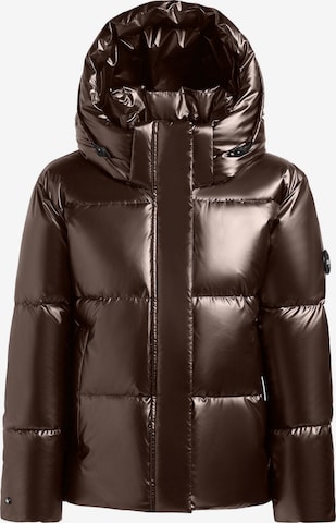 Veste d’hiver 'Devina3' khujo en violet : devant