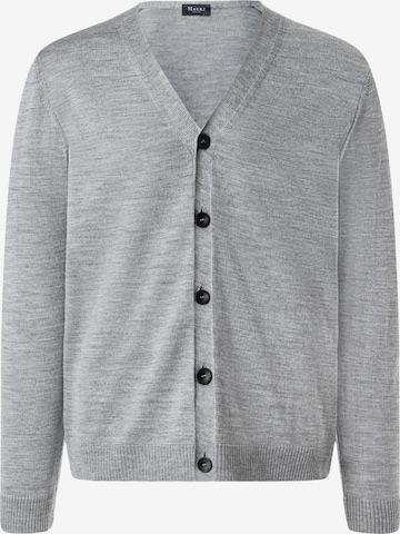 Vestes en maille MAERZ Muenchen en gris : devant