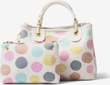 Borsa a mano di Braccialini in bianco: frontale