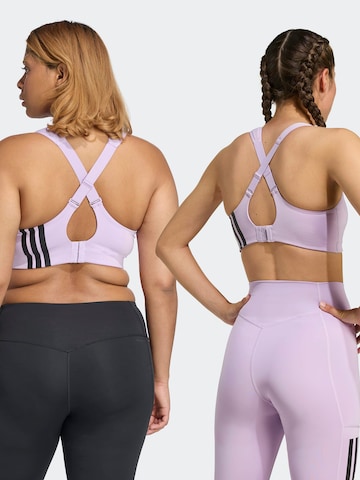 ADIDAS PERFORMANCE Bustier Urheilurintaliivit 'TLRDIM' värissä lila