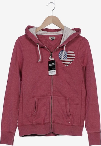 Tommy Jeans Sweatshirt & Zip-Up Hoodie in M in Pink: front