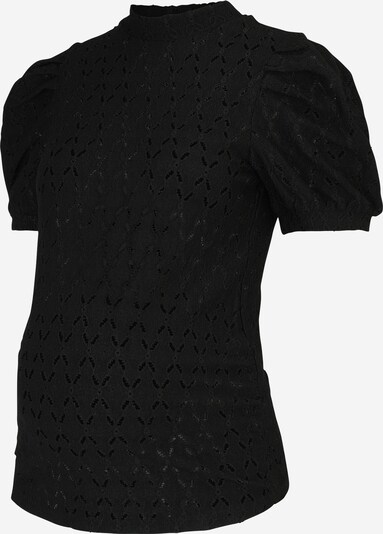Pieces Maternity Camiseta 'Christy' en negro, Vista del producto