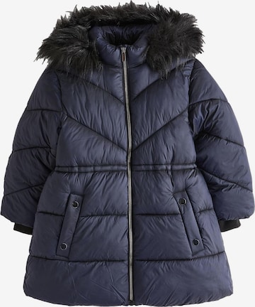 Geacă funcțională de la Next pe albastru: față