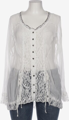 Tredy Blouse & Tunic in XXL in White: front