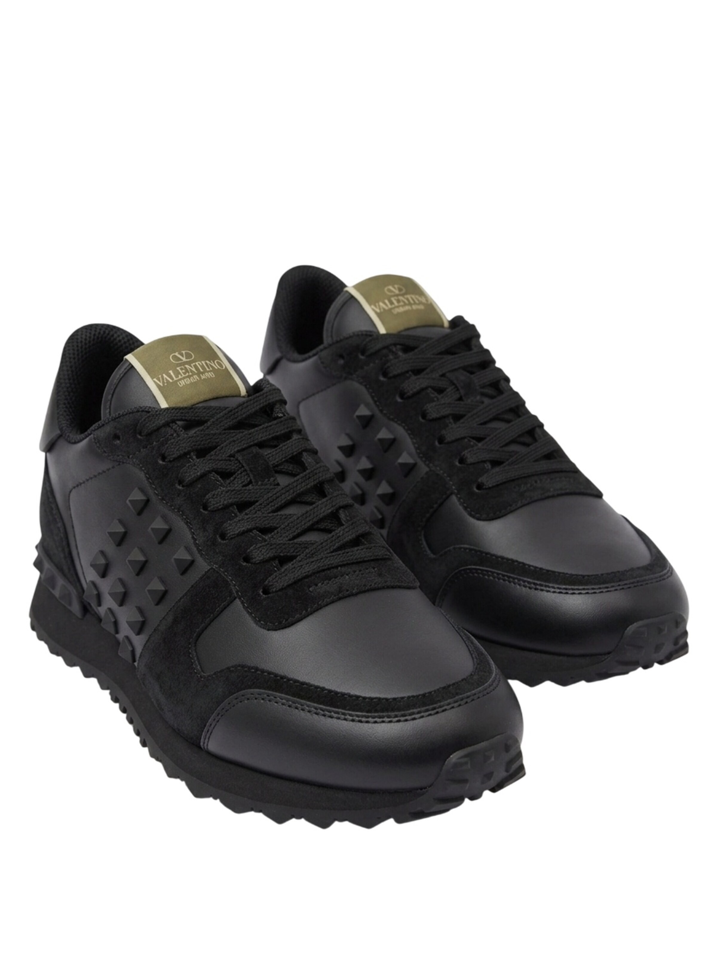 VALENTINO Platform trainers 'Valentino Sneakers Herren schwarz' in Black