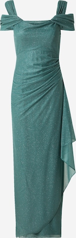 Vera Mont - Vestido de noche en verde: frente