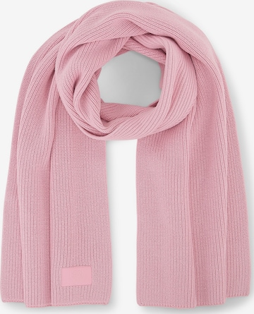 TOM TAILOR DENIM Schal in Pink: Vorderseite