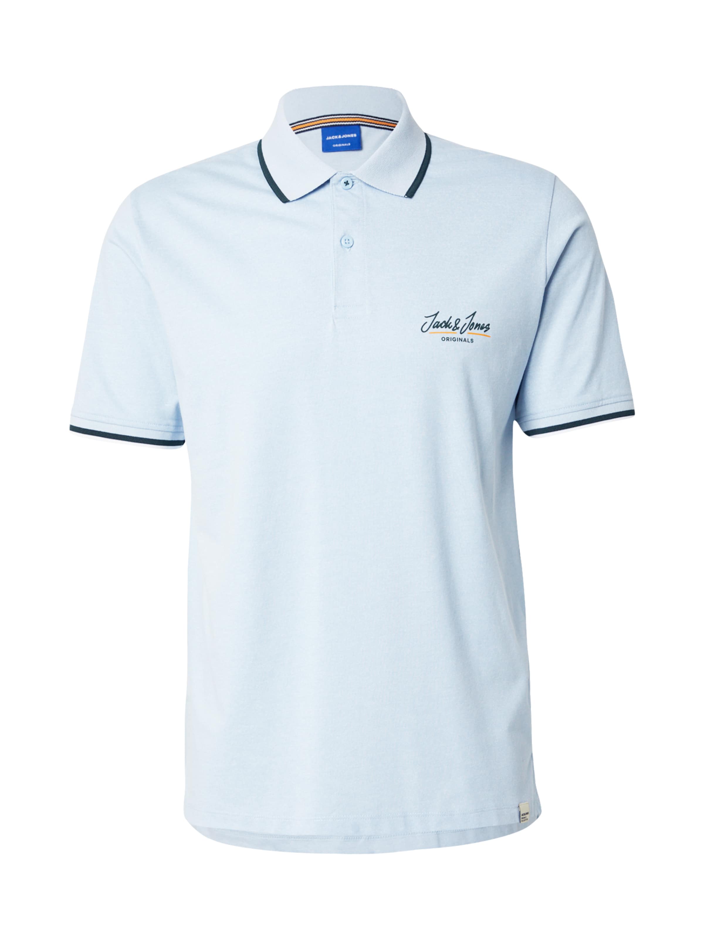 JACK & JONES Tričko 'JORTEN' - Modrá: predná strana