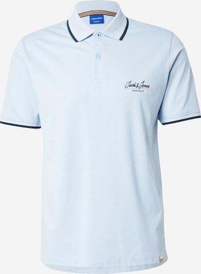 JACK & JONES Paita 'JORTEN' värissä meleerattu sininen / tummanvihreä / oranssi, Tuotenäkymä