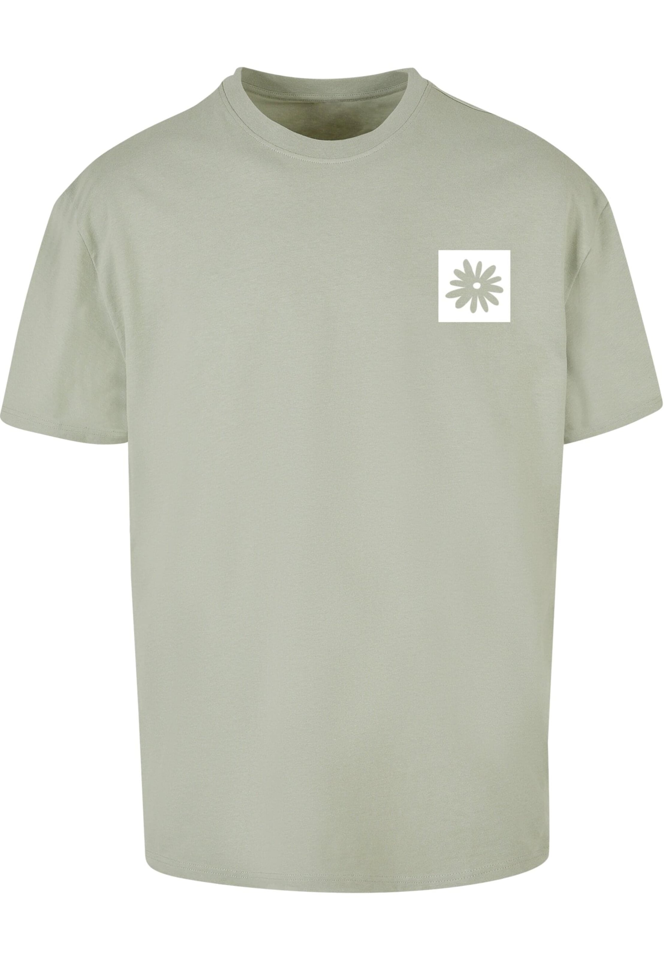 Merchcode Shirt 'Rebirth And Renewal' in Green: front