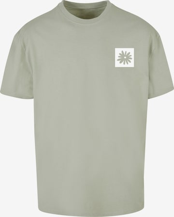 Maglietta 'Rebirth And Renewal' di Merchcode in verde: frontale