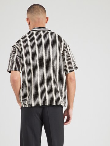 JACK & JONES Comfort fit Overhemd 'JWHBELLAGIO' in Zwart: terug