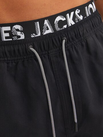 JACK & JONES Board Shorts 'Fiji' in Black