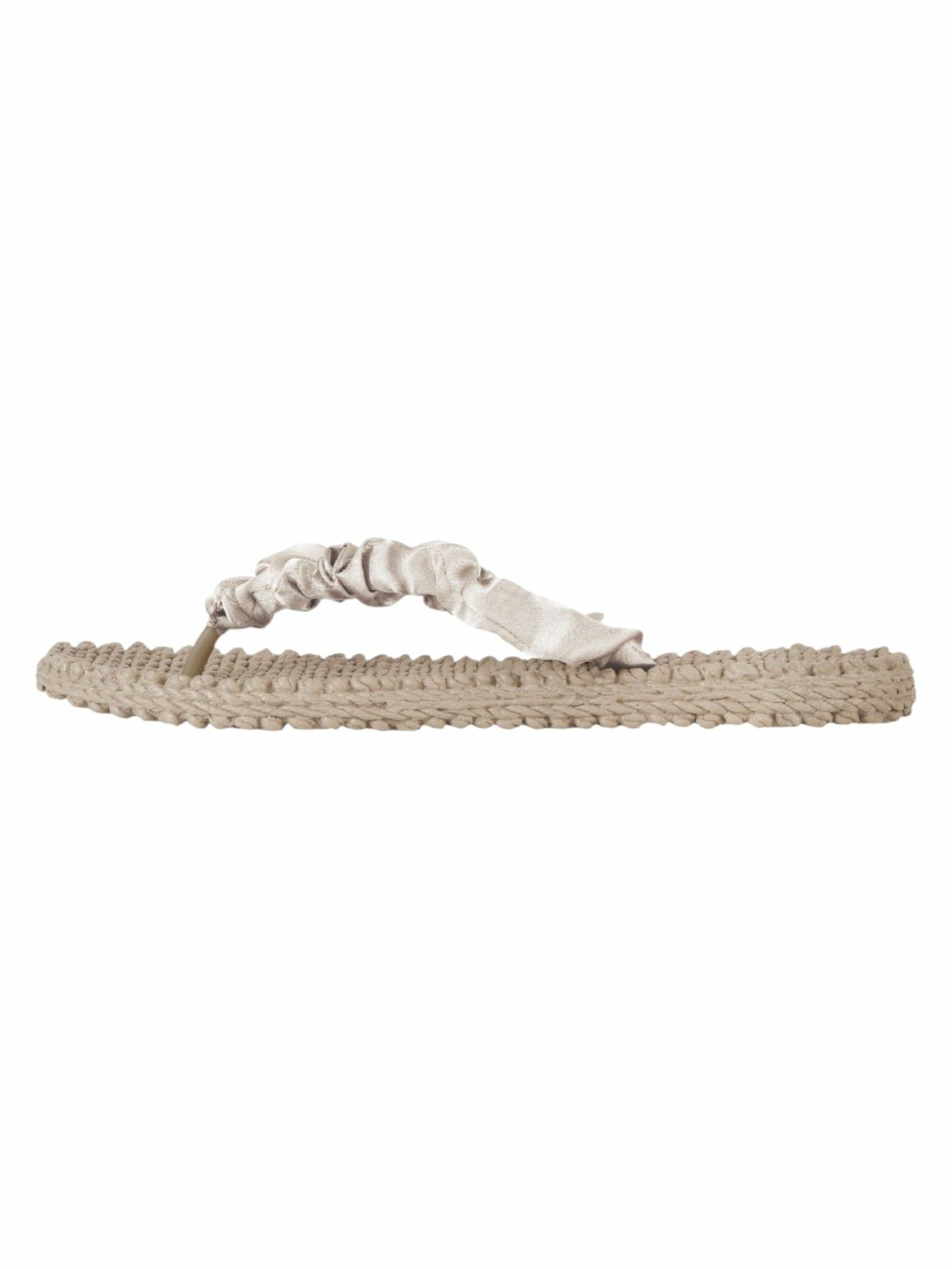 ILSE JACOBSEN Teenslipper 'Cheerful06' in Beige