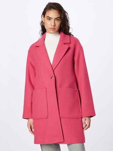 ESPRIT Between-Seasons Coat 'Wor' in Pink: front
