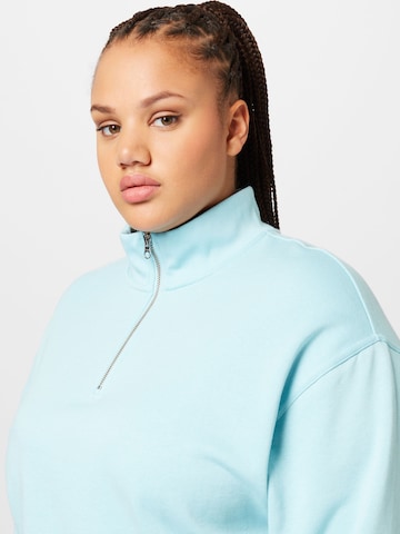 Levi's® Plus Tréning póló 'PL Cosmo 1/4 Zip' - kék