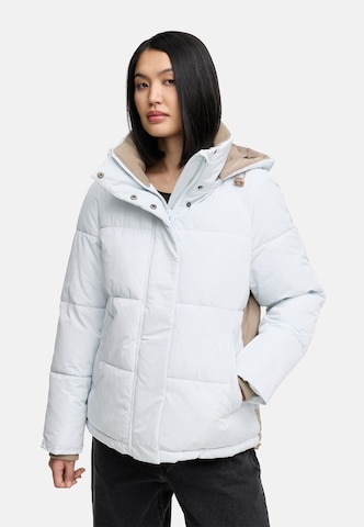 MARIKOO Winter jacket 'Omariaa 16' in White: front