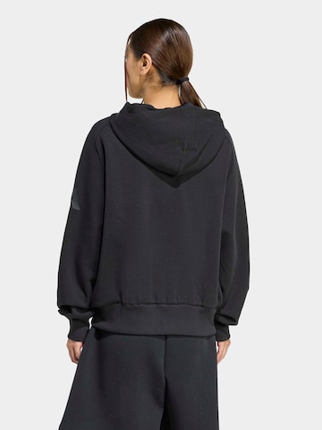 ADIDAS SPORTSWEAR - Casaco de treino em moletão em preto