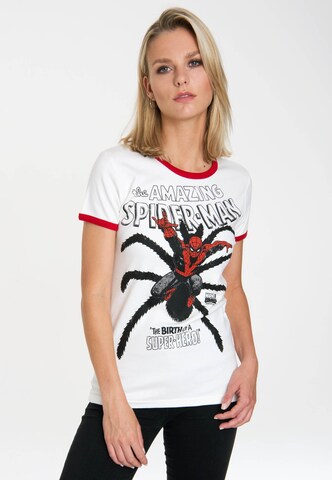 LOGOSHIRT Shirt 'Spider-Man' in Mixed colors: front