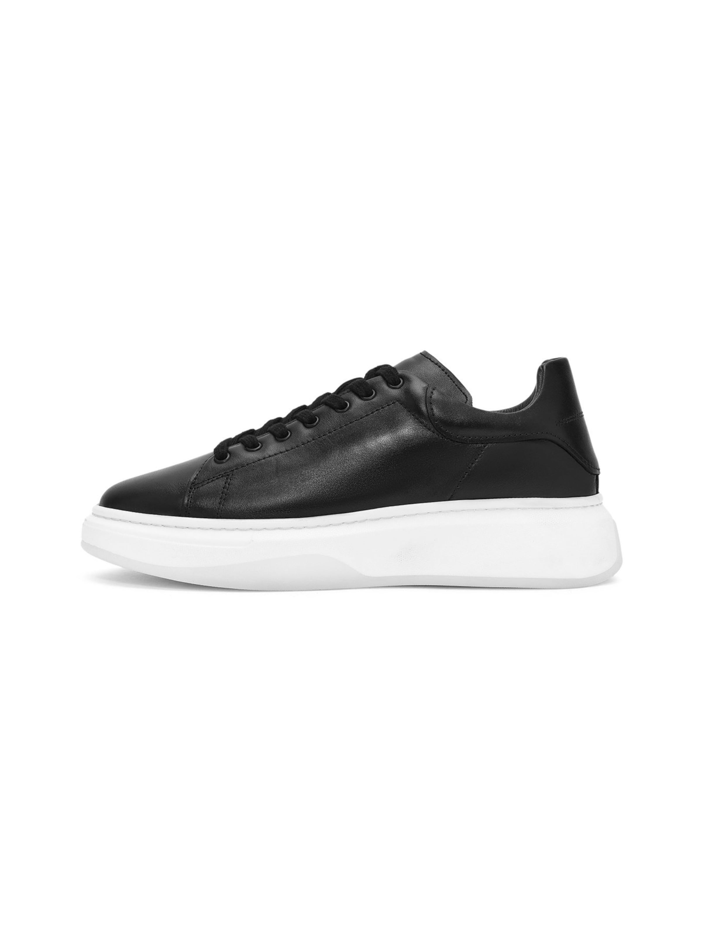 Derimod Sneakers laag in de kleur Zwart / Wit, Productweergave