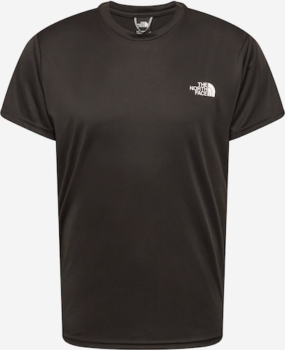 THE NORTH FACE Sportshirt 'Reaxion' in schwarz / weiß, Produktansicht