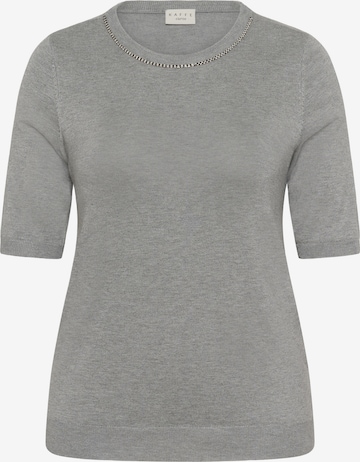 Pull-over 'Carla' KAFFE CURVE en gris : devant
