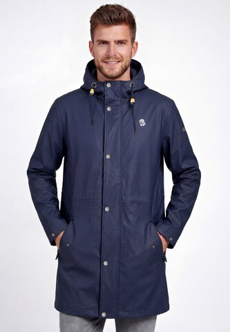 Schmuddelwedda - Abrigo de entretiempo en azul: frente