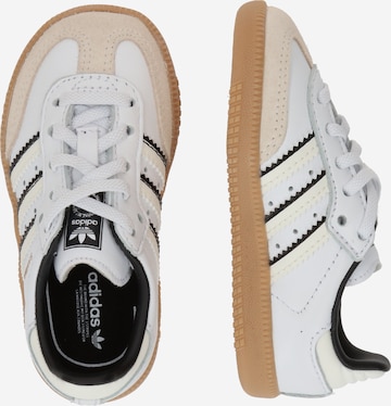 Adidas Originals Ftwwht Owhite Cblack Samba OG El I Sneakers Size 23.5