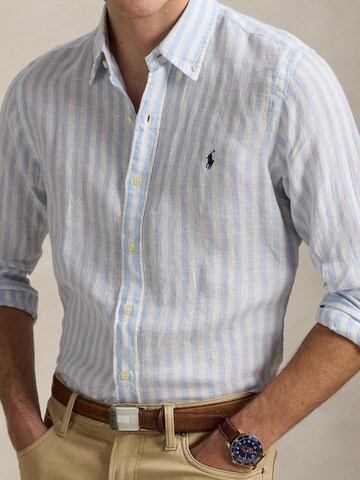 Coupe regular Chemise Polo Ralph Lauren en bleu