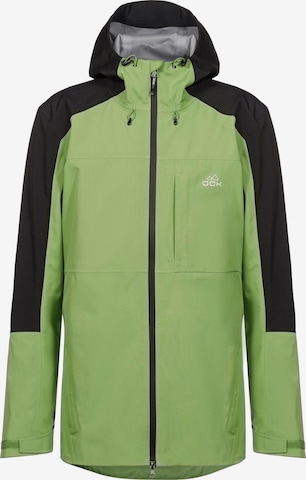 OCK Performance Jacket in Green: front