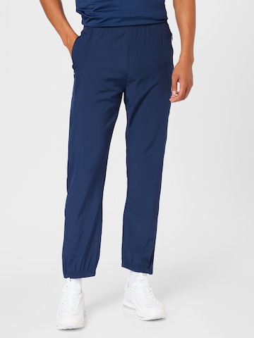 BIDI BADU Tapered Workout Pants in Blue: front