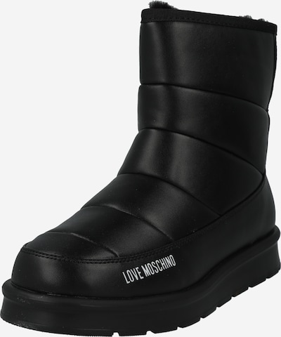 Love Moschino Ankle Boots in Black / White, Item view