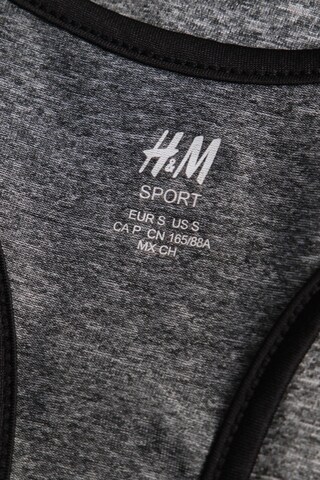 H&M Sport-Top S in Grau
